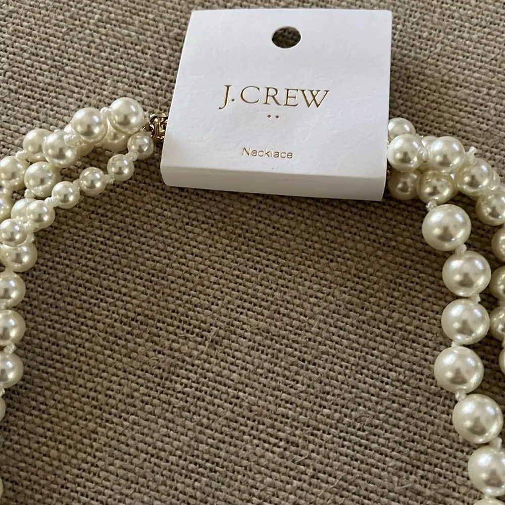 J. Crew Pearl Layering Necklace/NWT - Picture 6 of 10